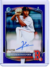 2025 Bowman Draft - Chrome Prospect Autographs Kyson Witherspoon 