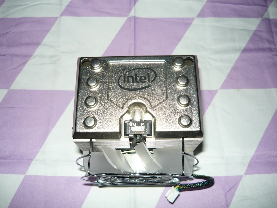 OEM Intel i7 LGA 1366 CPU Tower Cooler Fan Heatsink Series Used Good No Bracket - Image 3 of 3