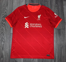 SIZE MEN'S XL LIVERPOOL ANFIELD 2021/2022 HOME FOOTBALL SHIRT JERSEY NIKE RED