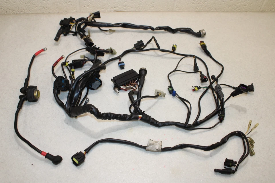 DUCATI 996R FULL OEM WIRING HARNESS WIRING LOOM SOLENOID 998 998S 998R - Image 3 of 3