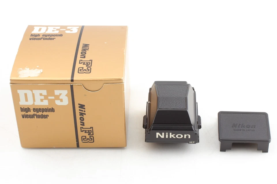 [MINT in Box w/ Cap] Nikon DE-3 HP High Eye Point Prism Finder for F3 From JAPAN - Image 4 of 4