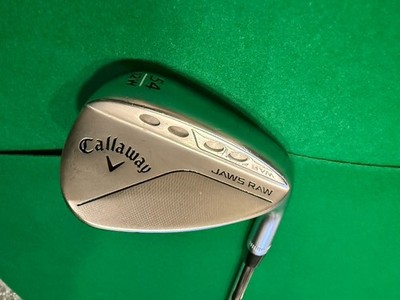 Callaway 2023 JAWS RAW CHROME SAND WEDGE 54°-12° (Bounce) W GRIND STEEL