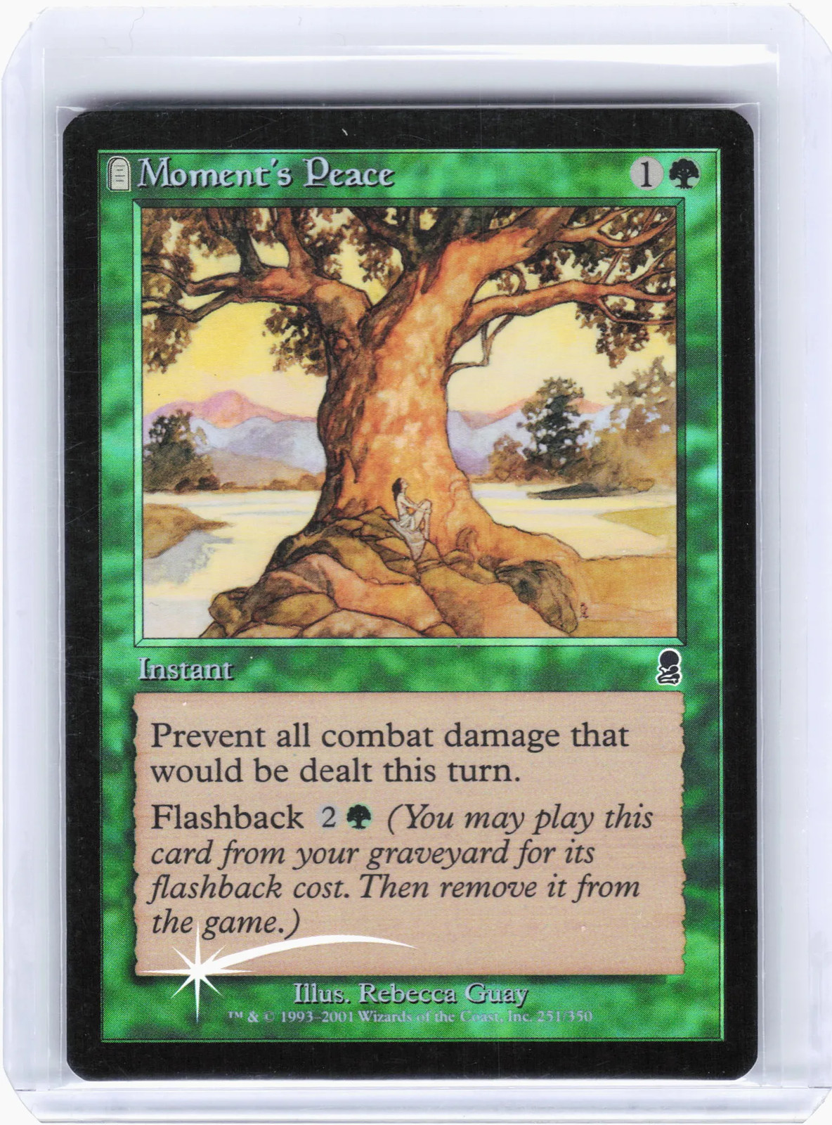 2001 Magic: The Gathering—Moment's Peace #251/350 Odyssey—Common Foil