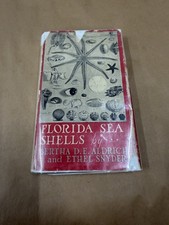 Florida Sea Shells Bertha D.E. Aldrich Ethel Snyder 1st Ed 1936 Illustrated