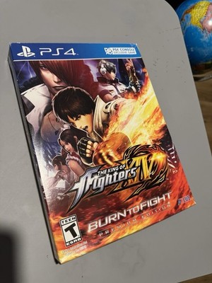 King of Fighters XIV Burn to Fight Premium Edition Extras Steelbook Art Box