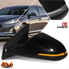 For 18-19 Sonata OE Style Memory+Heated+Blind Spot Side View Door Mirror Left