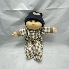 Vintage Cabbage Patch Doll 1991 Xavier Roberts Signature Green Eyes Bald