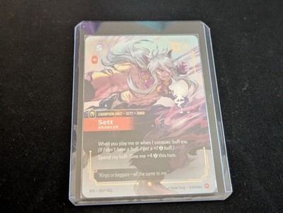 Riftbound - Sett, Brawler SIGNED (V.2 - Showcase) [SFD] MINT, Eng #232*