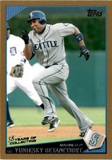 2009 Topps #247 Yuniesky Betancourt Gold #/2009 Seattle Mariners