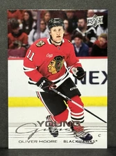 Oliver Moore 2025-26 Upper Deck Young Guns RC #216 ~ Chicago Black Hawks