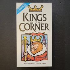 Kings In The Corner Card Game Jax LTD 1996 Ages 7-Adult 2-6 Players NEW SEALED