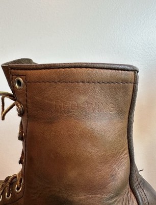 Vintage RED WING Irish Setter Men's Size 9 C Leather USA Heritage 60s 70s Vtg