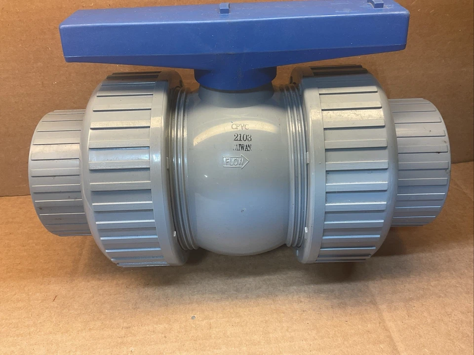 FNW FNW350NE 3" True Union Ball Valve CPVC 150PSI Socket x Socket - Image 4 of 4