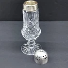 Vtg Original Waterford Lismore Sugar/Spice Shaker Muffineer Crystal with Lid 8"