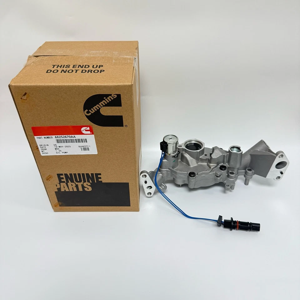 Cummins Engine Oil Pump & Solenoid for 2011-2018 Dodge Jeep 3.6L Town & Country - Image 2 of 4