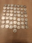 $5 Face Value 90% Silver Dimes Roll of 50 1946-1964