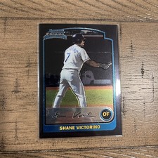 Rookie Shane Victorino #319 (RC) 2003 Bowman Chrome San Diego Padres Card. rookie card picture
