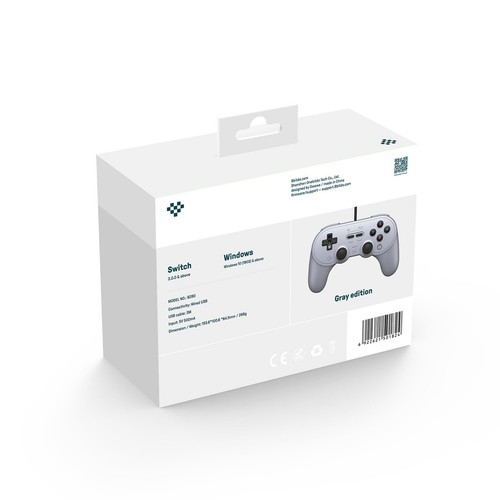 8BitDo Pro 2 Wired Controller for Switch and Windows (Gray Edition) - Picture 3 of 3