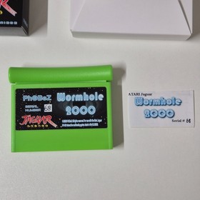 Wormhole 2000 Original Atari Jaguar Console Game Protective Case
