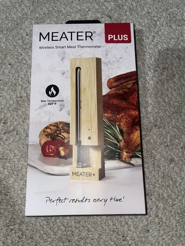 MEATER Plus Wireless Smart Meat Thermometer Treager RTU-MT-MP01 NEW Sealed!