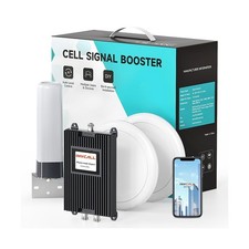 Cell Phone Signal Booster for Weak Signal/Large Coverage Areas, Dual Boosters...