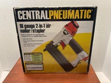 Central Pneumatic 18GA, 2in Air Nail/Stapler