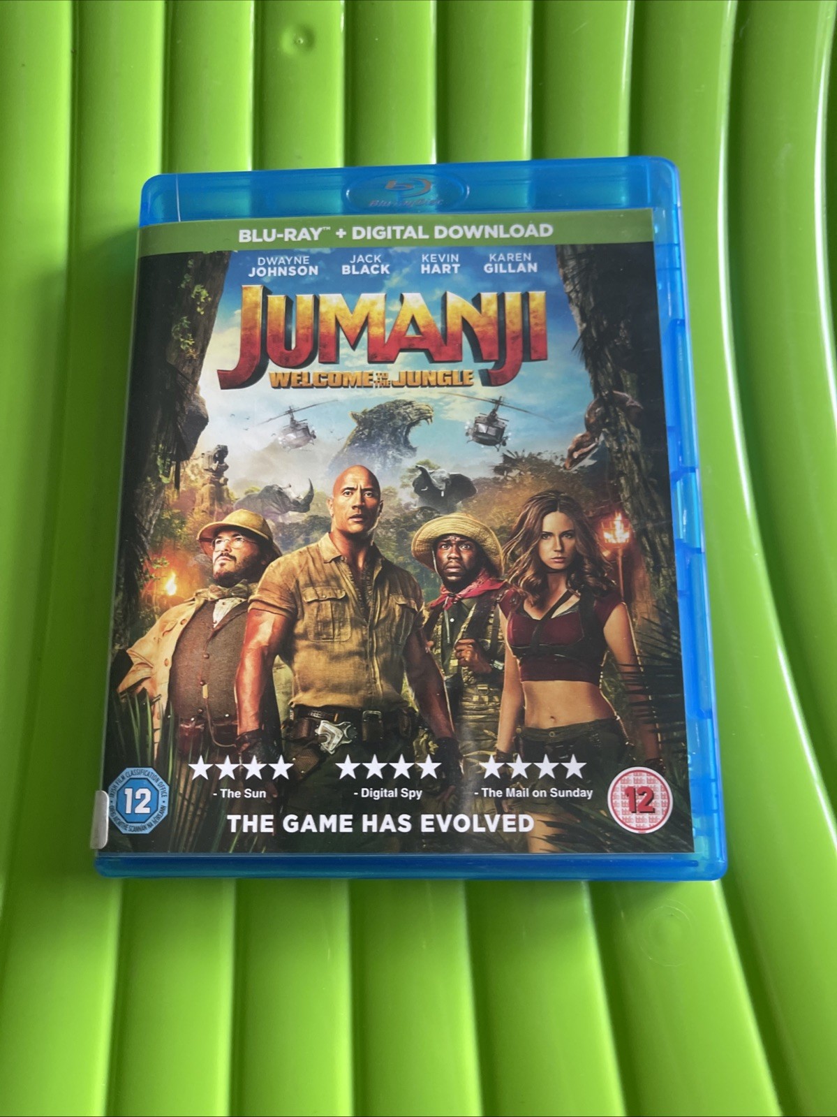 Jumanji - Welcome to the Jungle (Blu-ray, 2018)