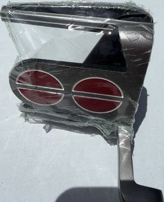 Intech PowerRoll Mallet Putter Golf Club Steel Shaft Silver/Black/Red 1 Club