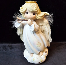 SIGNED Precious Moments It Came Upon A Midnight Clear Angel Tree Topper NEW SIGNED Precious Moments It Came Upon A Midnight Clear Angel Tree Topper NEW