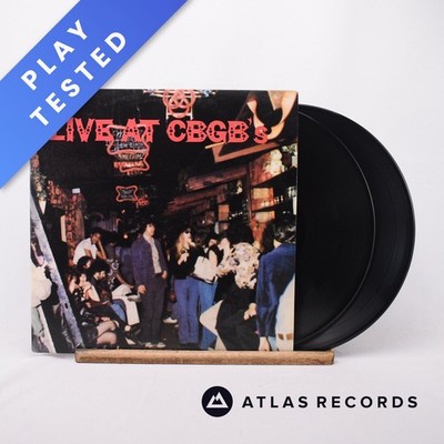 Various Live At CBGB's - The Home Of Underground Rock 2 x LP Vinyl - VG+/EX