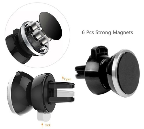 Noir Étui Robuste + Clip Ceinture + Magnétique Voiture Monture pour Apple IPHONE - Photo 9 sur 11