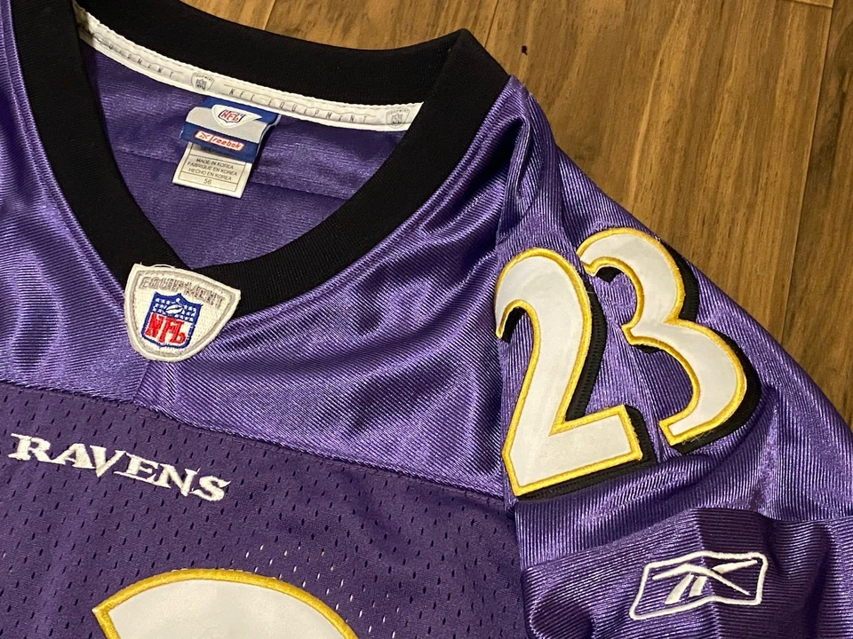 巴尔的摩乌鸦队足球球衣男式尺寸 XXL / 56 — 第 4/4 张图片