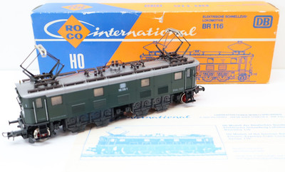 Roco Modeltrain Locomotive 4143 Electric BR 116 of the DB (DC)