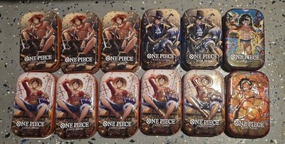 One piece Empty Mini Tins (Set Of 12)