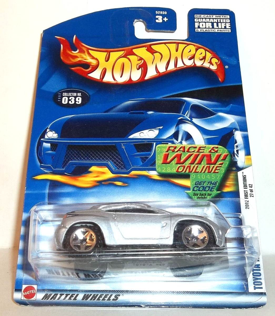 2002 HOT WHEELS 1:64 COLLECTOR # 039 FIRST EDITIONS 27/42 SILVER