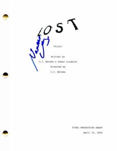 NAVEEN-ANDREWS-SIGNED-AUTOGRAPH-LOST-FULL-PILOT-SCRIPT-JJ-ABRAMS