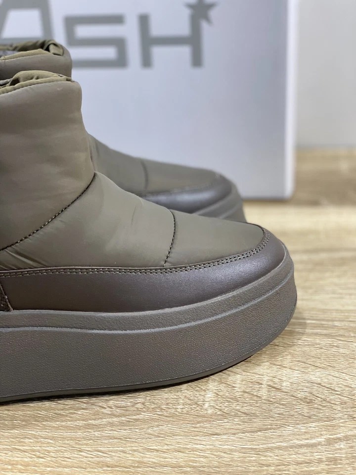 Botín Puffy Ash Casual Para Mujer Verde 36 - Imagen 4 de 4