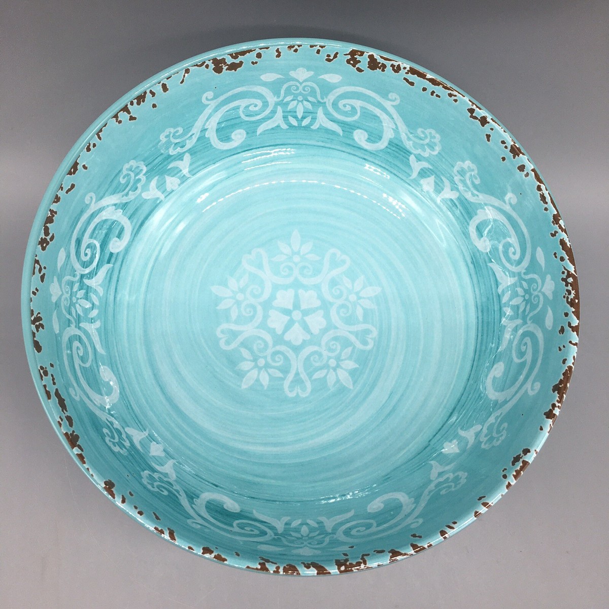 Grand Bol Mélangeur Cynthia Rowley – Mélamine Jadeite – 4qt – Neuf Avec Étiquette