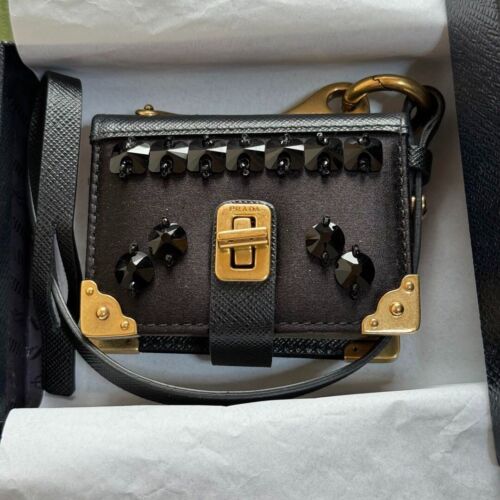 SELTENE Prada Cahier Trick Mini Tasche Kostenloser Versand Aus Japan