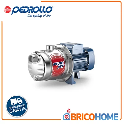 ELETTROPOMPA MULTIGIRANTE AUTOADESCANTE PEDROLLO PLURIJET m4/100X 1,0 HP - Bild 1 von 2