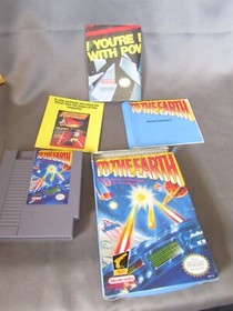 NES To the Earth (Nintendo Entertainment System, 1990) Authentic Cleaned CIB t7