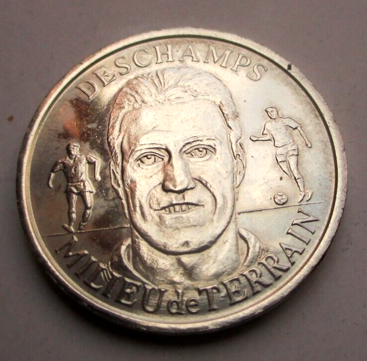 Collection De 6 Médailles équipe De France 1999 - Couleur Argent - Officielles FFF