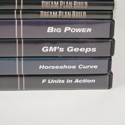 Dream Plan Build DVD Video Series Real Rails Edition 26 DVDs Prototype Trains - Picture 6 of 6