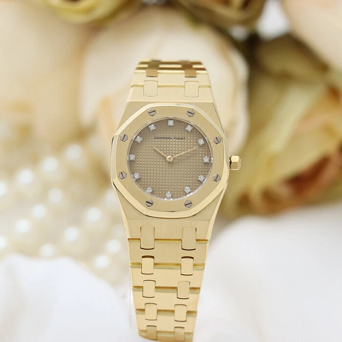 Audemars piguet royal oak full best sale gold