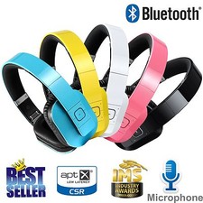 Bluetooth Headphone Wireless Headset Stereo Earphone for LG Samsung iPhone Beats