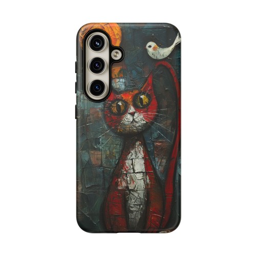 Cat Abstract Painting - Phone Ink Cover Case for iPhone, Galaxy, Pixel - 第 206/281 張圖片