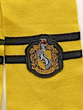 Wizarding World Harry Potter Hufflepuff Scarf By Disguise Yellow Black Xmas Gift