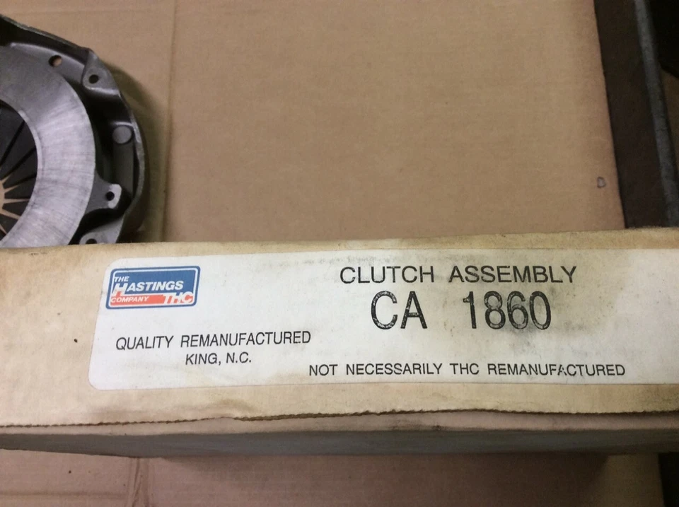 Placa de pressão Reman Hastings Company THC manual trans embreagem somente CA 1860 - Imagem 2 de 4