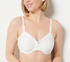 BREEZIES Body Luxe Minimizer Underwire Bra w/ Lace Detail A463918