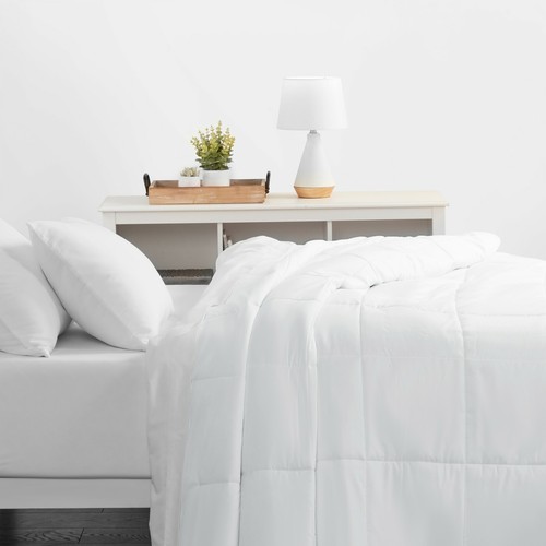 Down Alternative All Season Comforter Kaycie Gray So Soft Collection (6 Colors!) - Picture 35 of 40
